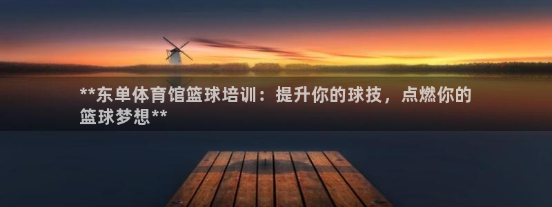 耀世娱乐平台注册地址在哪里查：**东单体育馆篮球培训