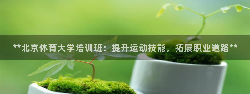 耀世平台app下载安装：**北京体育大学培训班：提升
