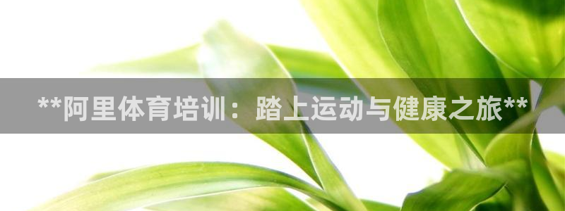 耀世平台间7O777：**阿里体育培训：踏上运动与健