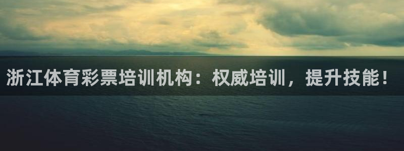 耀世意思是什么：浙江体育彩票培训机构：权威培训，提升