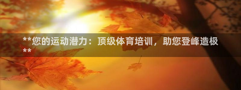 耀世盛典下载：**您的运动潜力：顶级体育培训，助您登