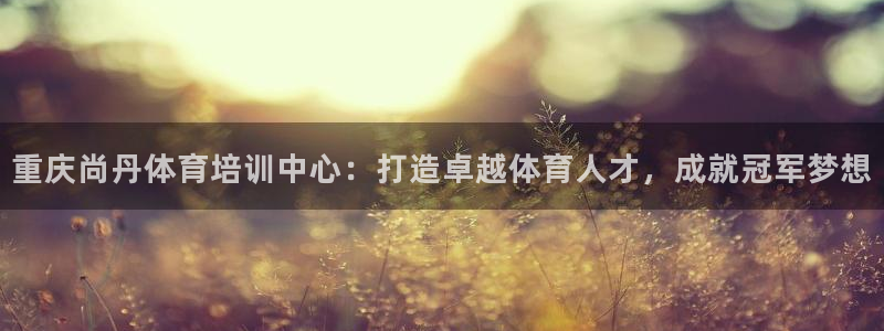 耀世平台官方网站：重庆尚丹体育培训中心：打造卓越体育人才，成