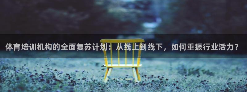 耀世集团耀哥：体育培训机构的全面复苏计划：从线上到线下，如何